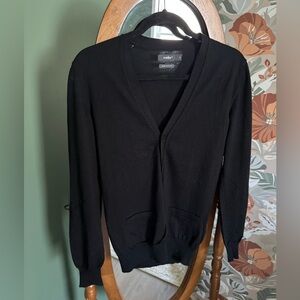 Cielo Button Down V-Neck Cardigan Women’s Small Minimalist